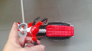 Scooter Vespa vintage Monster High rossa e nera co