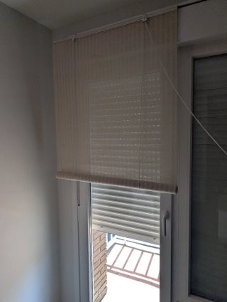 Estor enrollable de tela de El Corte Inglés 150cms