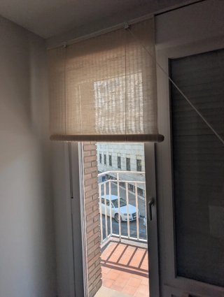 Estor enrollable de tela de El Corte Inglés 150cms