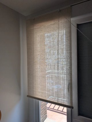 Estor enrollable de tela de El Corte Inglés 150cms