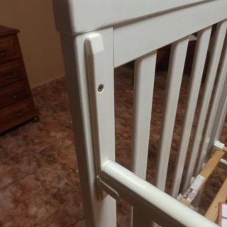 Cuna Trama 120x60 con ruedas.