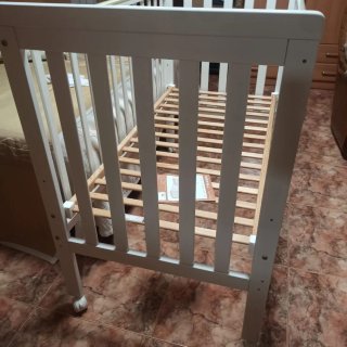 Cuna Trama 120x60 con ruedas