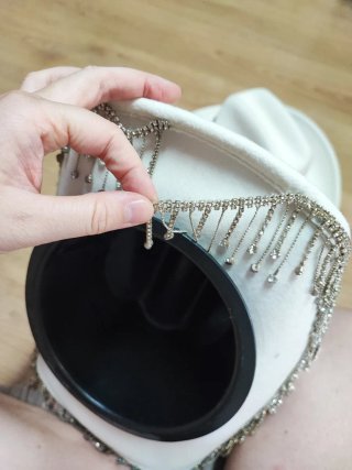 2 Gorros Cowboy Bride Brillantes