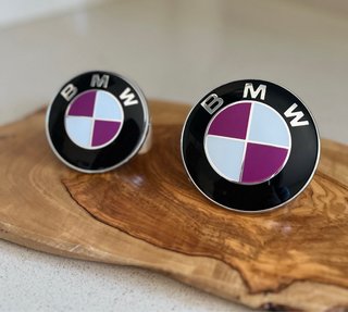 Insignias BMW Rosas