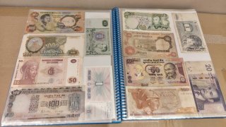 Colección de billetes antiguos