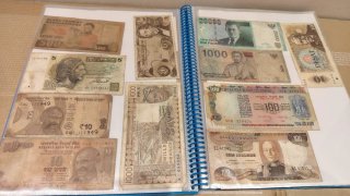 Colección de billetes antiguos