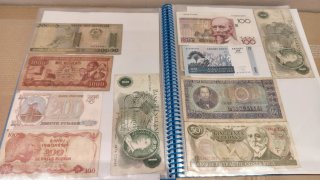 Colección de billetes antiguos