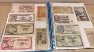 Colección de billetes antiguos