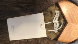Chaqueta pelo bomber marrón talla única