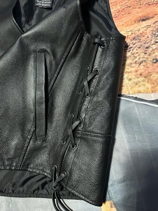 Gilet Pelle Originale Harley Davidson Tg M