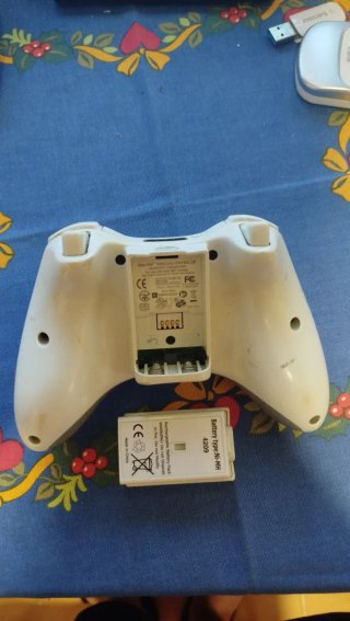 Pack 2 Mandos Xbox 360 Inalámbricos Blancos