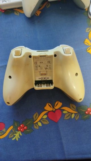 Pack 2 Mandos Xbox 360 Inalámbricos Blancos