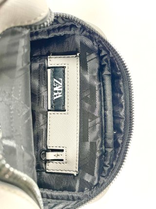 Mochila Cruzada Zara Man Gris