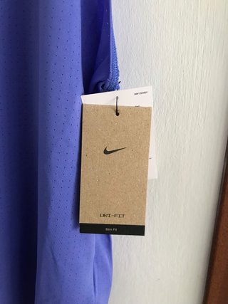 Camiseta tirantes Nike S Azul