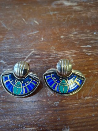 Pendientes Michaela Frey Chapado Oro 24k
