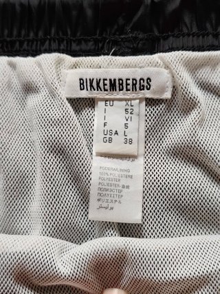 Costume mare Bikkembergs nero uomo