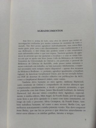 Seis Graus: O nosso Futuro Num Planeta em Aquec...