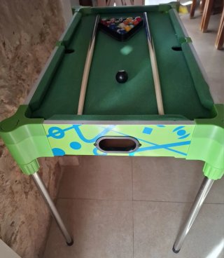 Mesa de billar para niños