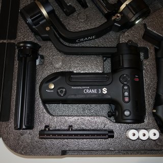 Gimbal Zhiyun Crane 3S / Sony FS5 FX6 A7SIII AX700