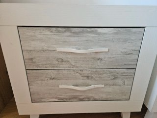 2 Mesitas de Noche + Cajonera Despacho