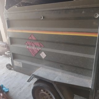 Remolque Ale con depósito gasoil 525L