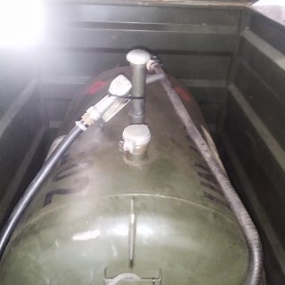 Remolque Ale con depósito gasoil 525L