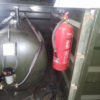 Remolque Ale con depósito gasoil 525L