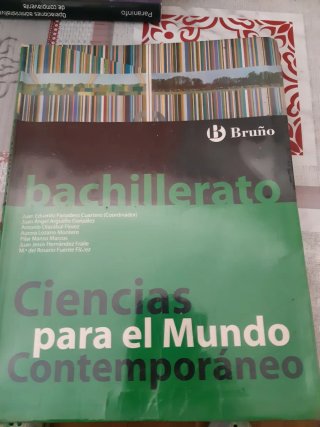 Ciencias para el Mundo Contemporáneo Bachillerato