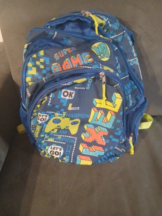 Zaino scuola elementari Super Game