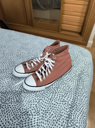 Converse caña alta color teja Talla 42