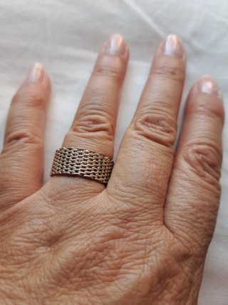 Anillo plata