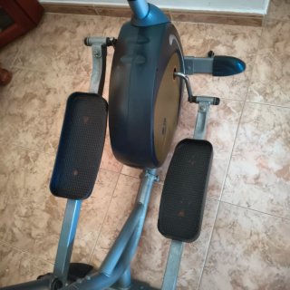 Bicicleta Elíptica Gris