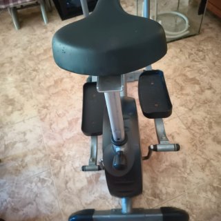 Bicicleta Elíptica Gris