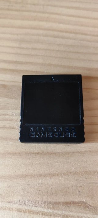 Tarjeta Memoria Nintendo GameCube Negra