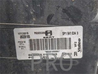Faro Delantero Derecho Seat Altea XL (5P5)(10.2006->)