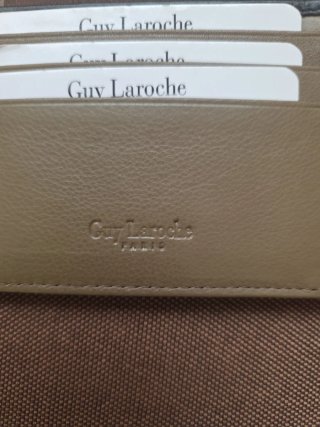 GUY LAROCHE PARIS ORIGINAL, CARTERA=MONEDERO ,HOMB
