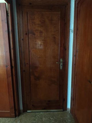 5 Puertas macizas de madera