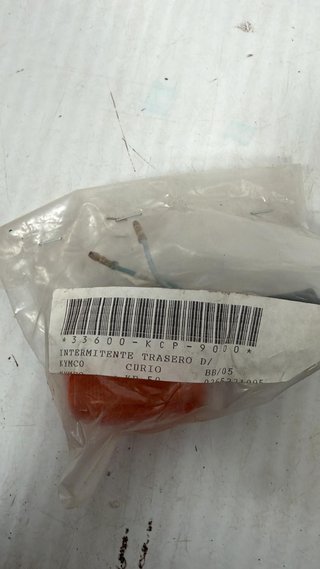 Intermitente trasero derecho para Kymco, Curio 50. REF. 33600-KCP-9000