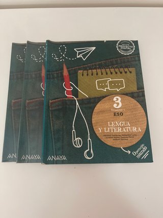 libros lengua y literatura 3°ESO