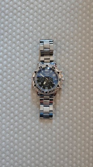 Reloj ZHOWE Negro y Azul Oscuro