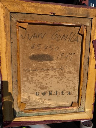 Cuadro Vintage Juan Gomila