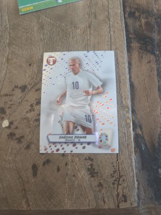 Cromo Panini Zidane Francia M