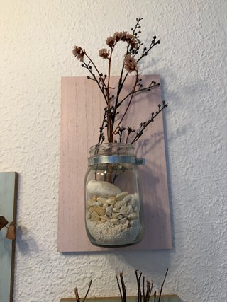 3 Jarrones Decorativos de Pared