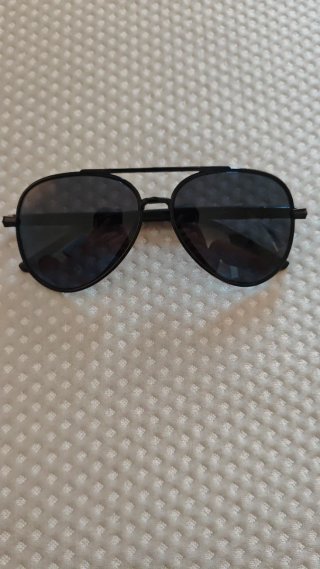 Gafas de sol aviador negras