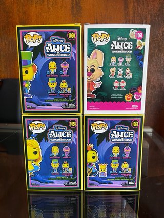 Pack 4 Funko Pop! Alice in Wonderland