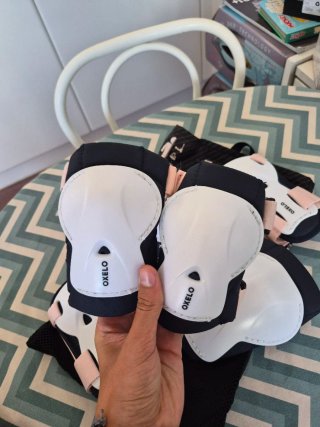 Set Protecciones Oxelo para niños Talla XS