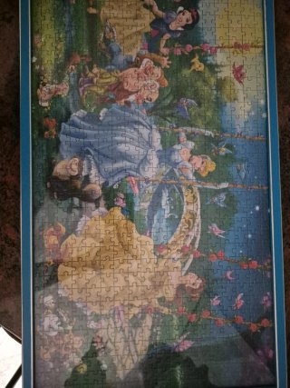 Cuadro infantil Princesas Disney