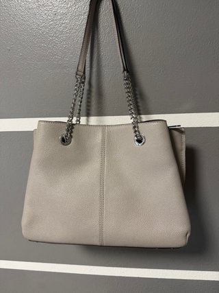 Borsa Michael Kors Grigia con Dettagli Argento