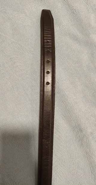 Cinturón de piel hombre talla 95. Nuevo
