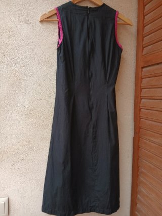 Conjunto Bárbara Oliveras Negro y Rosa